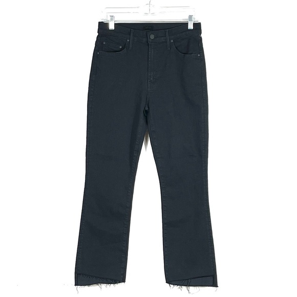 MOTHER The Insider Crop Step Fray Jeans In Not Guilty - Sz - 29 (B630)